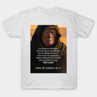 Donald Trump: Book of Morons 45:1:6 T-Shirt